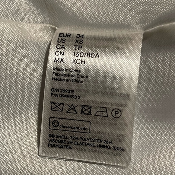 H&M Light Gray Women's Blazer - Picture 6 of 6